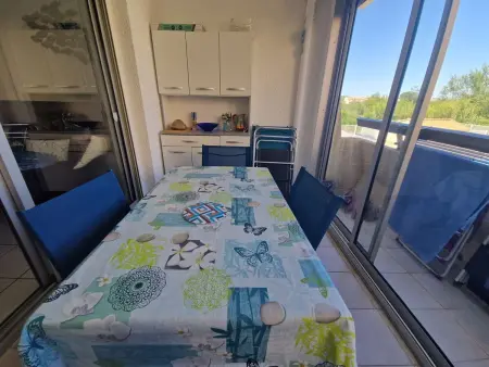 Studio cabine avec piscine et parking à Marseillan - Photo 2