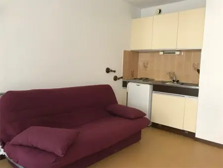 Studio cabine avec piscine, plage à 50m, parking privé, commerces à 400m - Photo 3
