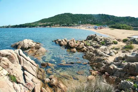 Holiday residence Ea Bianca, Baja Sardinia-Trilo 6 mit Meerblick frontal/seitlich, Appartement à Golfo Aranci avec ascenseur - Photo 9