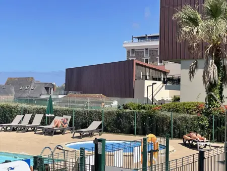 Appartement 3 étoiles avec piscine chauffée, à 50m de la plage de Trestraou, Perros-Guirec - Photo 8