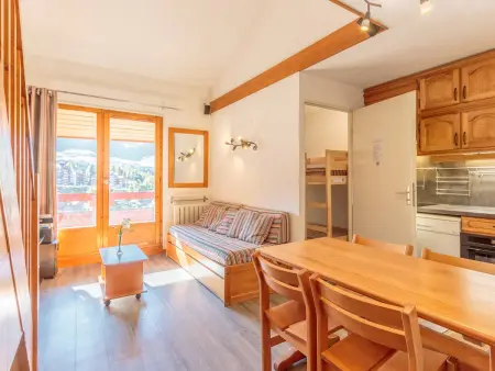 Appartement lumineux avec WiFi et acceptant les animaux à Plagne Soleil, 6 personnes - Photo 3