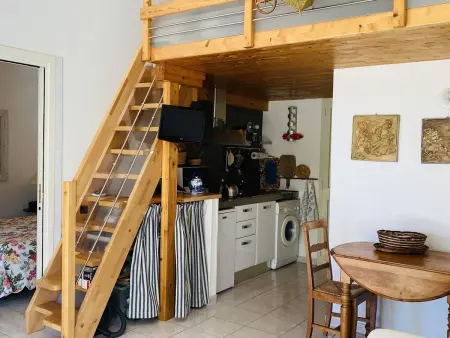 Appartement T2 avec terrasse, jardin et climatisation à 350m de la plage - 4 couchages - Photo 5