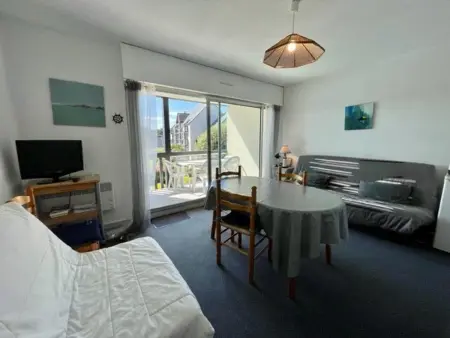Appartement 2 pièces avec balcon, piscine et parking, à 1km de la plage - Animaux acceptés - Photo 2