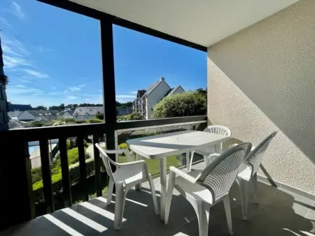 Appartement 2 pièces avec balcon, piscine et parking, à 1km de la plage - Animaux acceptés - Photo 9