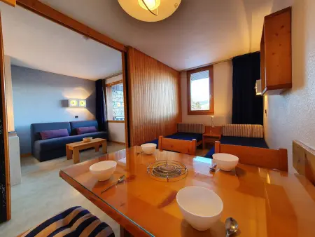 Studio 2 étoiles pour 4 pers. avec animaux admis à La Plagne - Photo 4