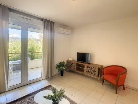 Bel F2 climatisé avec terrasse, proche Thermes et centre-ville, animaux acceptés - Photo 2