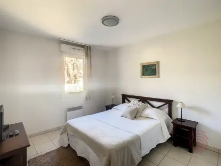 Bel F2 climatisé avec terrasse, proche Thermes et centre-ville, animaux acceptés - Photo 8