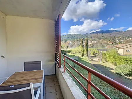Bel F2 climatisé avec terrasse, proche Thermes et centre-ville, animaux acceptés - Photo 13