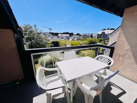 Quiberon : Charmant T2 avec piscine, terrasse, parking, proche plage - 4 pers. - Photo 9
