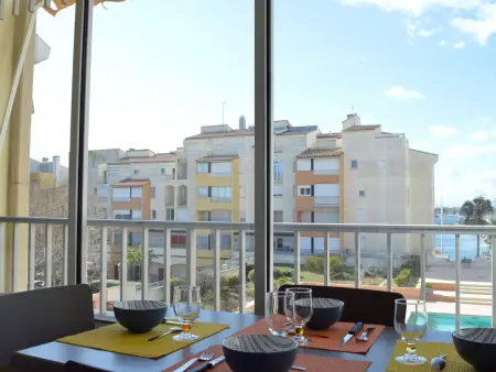 Cap d'Agde: Appt 2 pièces cabine, 6 couchages, proche plage, loggia, parking - Photo 1
