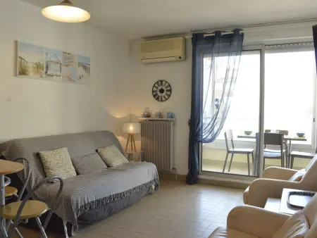 Cap d'Agde: Appt 2 pièces cabine, 6 couchages, proche plage, loggia, parking - Photo 6