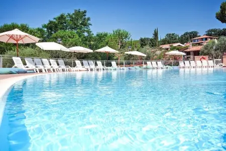 Holiday resort Centro Vacanze il Borgo Guardistallo - 2 letti soggiorno/ teilweise ueber 2 Etagen, Résidence près de Guardistallo Oliviers - Photo 13