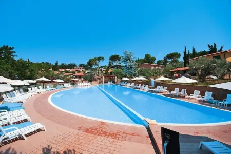 Holiday resort Centro Vacanze il Borgo Guardistallo - 2 letti soggiorno/ teilweise ueber 2 Etagen, Résidence près de Guardistallo Oliviers - Photo 14