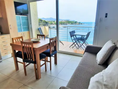 Appartement avec vue sur la mer, animaux acceptés et parking à Llançà - Photo 3