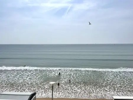 Studio cabine 4 pers, vue mer, balcon, parking, accès plage - Photo 1