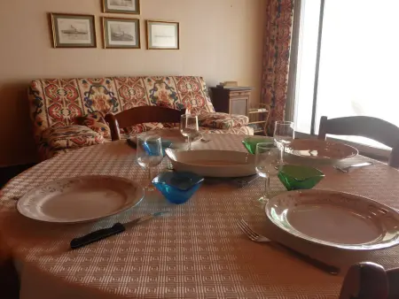 Studio cabine 4 pers, vue mer, balcon, parking, accès plage - Photo 10