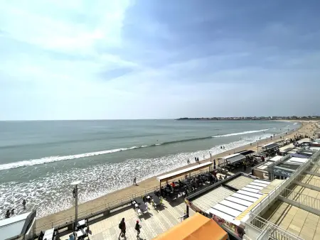 Studio cabine 4 pers, vue mer, balcon, parking, accès plage - Photo 21