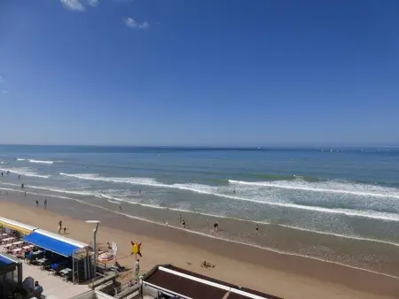 Studio cabine 4 pers, vue mer, balcon, parking, accès plage - Photo 22