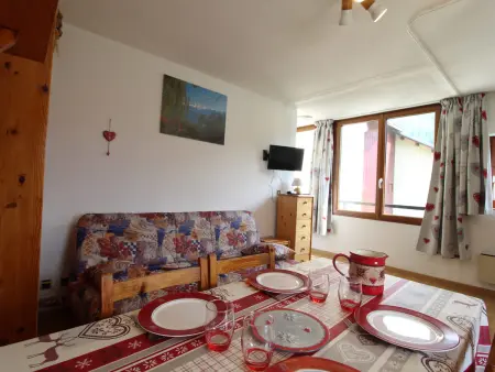 Appartement cosy pour 4 pers à Val Cenis Haut, proche pistes, balcon sud-ouest, casier à skis - Photo 1