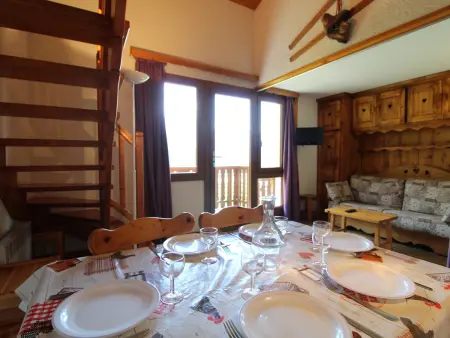 Duplex pour 8 pers avec balcon et wifi au pied des pistes - Photo 1