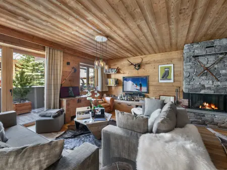 Appartement contemporain près des pistes à Val d'Isère, 4 chambres, cheminée, parking inclus - Photo 1