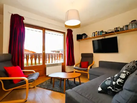 Appartement cosy 2 pièces pour 4 pers, centre Les Houches - Photo 1