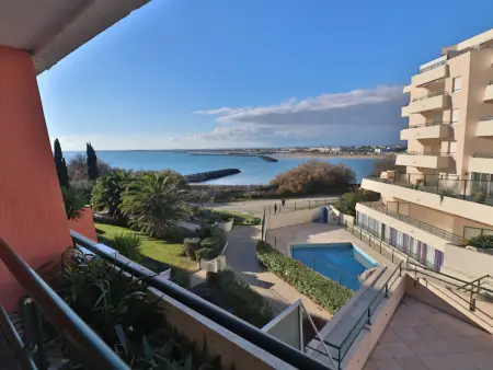Appartement climatisé 2 pièces avec loggia et vue plage à Sète - 4 pers - Photo 7