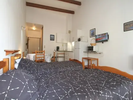 Grand Studio Climatisé avec Terrasse et Parkings, Proche des Thermes - Photo 1