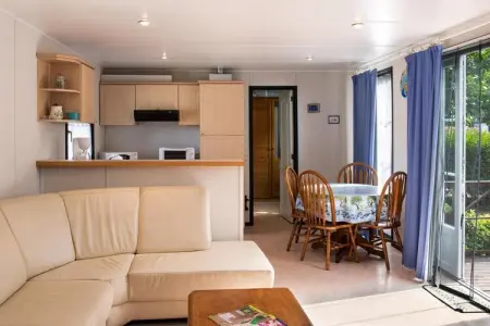 Domaine Les Mûriers Vendres-Plage // mobilhome 2 chambres, Mobil-home de plage avec terrasse - Photo 1