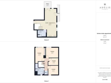 Duplex 5 pièces, 100m des pistes, Parking et WIFI - Photo 15