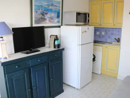 Studio équipé avec accès piscine, climatisation, parking privé à Agde, proche centre et plages - Photo 2