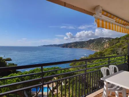 Appartement calme avec vue mer, piscine et parking à Sant Feliu de Guíxols - Photo 1