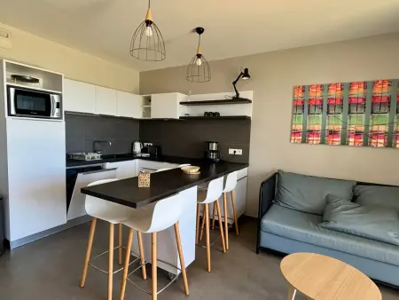 Appartement 2-6 pers, jardin, plage, piscine, parking, animaux admis - Photo 16