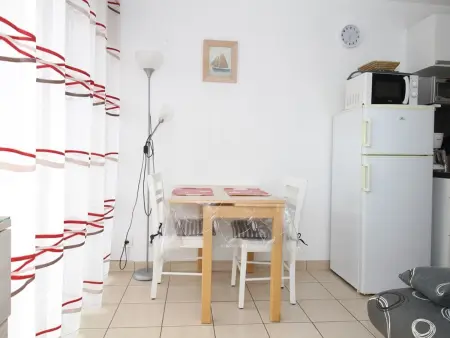 Charmant T1 avec grande terrasse, climatisé, proche des Thermes, équipé lave-vaisselle et lave-linge - Photo 5