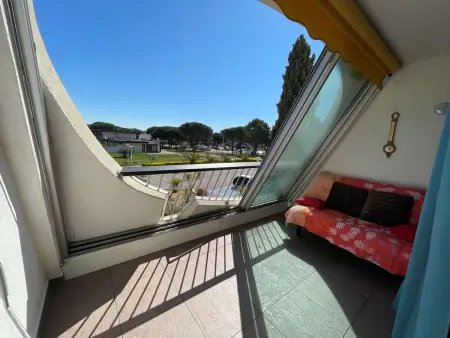Studio climatisé 4 pers avec piscine et parking à Port Camargue - Photo 1