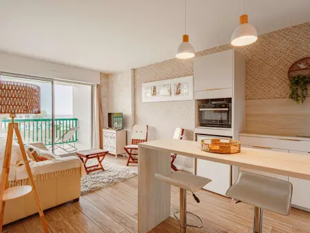 Appartement moderne avec piscine collective, Appartement 2 personnes à Ciboure - Photo 4