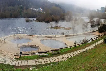 Villa Trabazos Abellas, Appartement à Ourense près des thermes - Photo 30