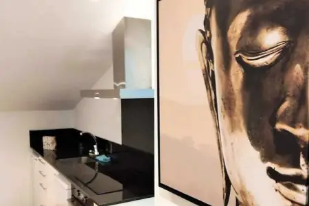 Villa Trabazos Abellas Ático, Appartement élégant à Ourense dans le centre-ville - Photo 16