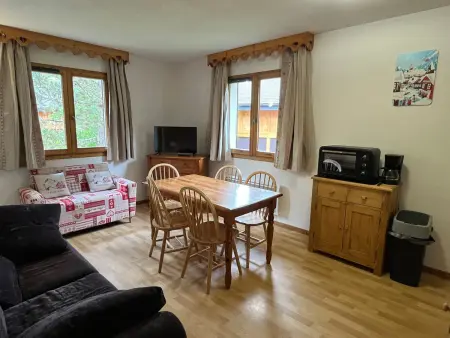 Confortable 2 pièces cabine à Samoëns avec wifi, parking et animaux admis - Photo 10