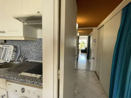 Studio climatisé avec terrasse, piscine & parking, proche plage et port - Le Grau-du-Roi - Photo 14