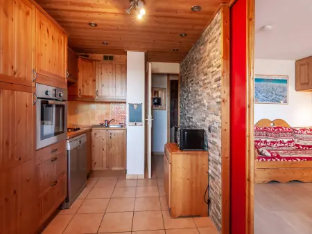 Charmant 2 pièces avec terrasse et cuisine neuve au cœur de Méribel, accès direct aux pistes - Photo 5