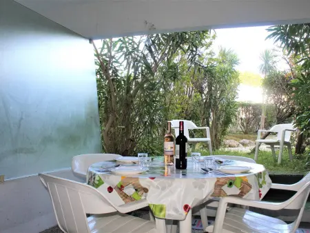 Appartement 3P en RDJ avec Jardin, accès plage direct, 4 à 6 couchages - Villeneuve-Loubet Plage - Photo 5