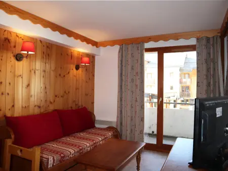 Charmant T2, Accès Piscine, Sauna, Ski-In/Out, Balcon Ouest, 6 Pers - Les Orres 1800 - Photo 1