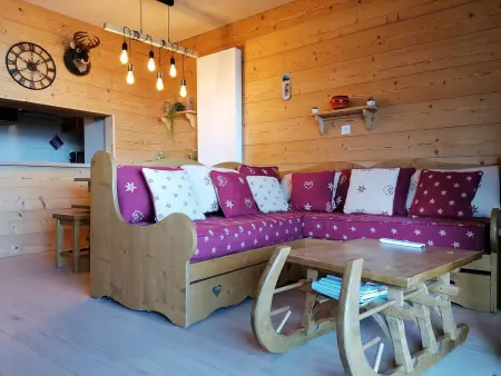 Grand studio montagne, balcon vue vallée, centre station, proche pistes, Pra Loup - Photo 12