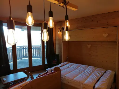 Grand studio montagne, balcon vue vallée, centre station, proche pistes, Pra Loup - Photo 14