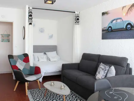 Studio cabine rénové, proche plage et commerces, 4 couchages, Port-la-Nouvelle - Photo 2