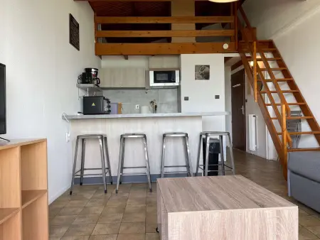 Studio mezzanine 4 pers, vue mer, La Rochelle, Appartement 4 personnes à La Rochelle - Photo 4
