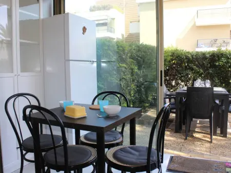 Studio en RDJ avec jardin, plage à 3m, clim et parking, Villeneuve-Loubet - Photo 6