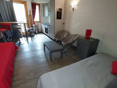Valmorel: Appt 33m², skis-pieds, animaux admis, Appartement 4 personnes à Valmorel - Photo 3
