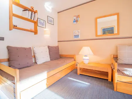 Appartement cosy avec balcon - 50m des pistes - Hameau Crève-Cœur (5 pers) - Photo 1